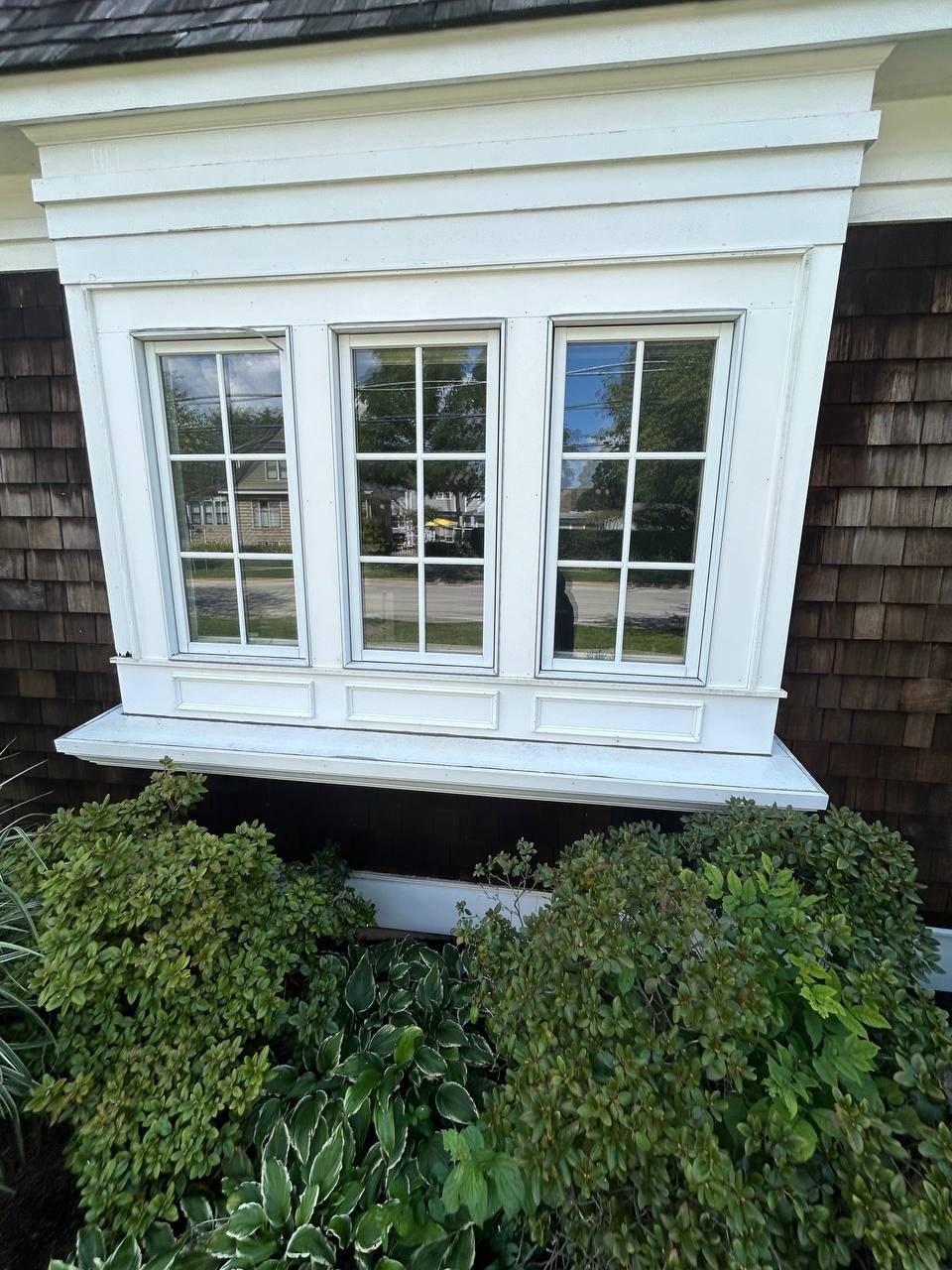 Bay window after